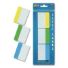 Write-On Index Tabs, 1/5-Cut, Assorted Colors, 2" Wide, 30/Pack