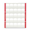 Laser Printable Index Tabs, 1/5-Cut, White, 1.13" Wide, 100/Pack