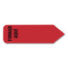 Arrow Message Page Flags In Dispenser, "Firmar Aqui", Red, 120 Flags/Pack