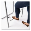 Alphabetter 2.0 Height-Adjustable Student Desk With Pendulum Bar, 27.75" x 19.75" x 29" To 43", Pebble Gray