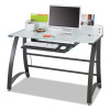 Xpressions 47" Computer Desk, 47" X 23" X 37", Frosted/Black