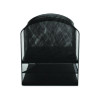 Onyx Mesh Desk Organizer With Two Horizontal And Six Upright Sections, Letter Size Files, 13.25" X 11.5" X 13", Black