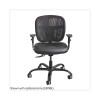 Vue Intensive-Use Mesh Task Chair, Supports Up To 500 Lb, 18.5" To 21" Seat Height, Black Vinyl Seat/Back, Black Base