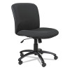 Uber Big/Tall Series Mid Back Chair, Fabric, Supports Up To 500 Lb, 18.5" To 22.5" Seat Height, Black