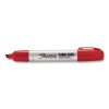 King Size Permanent Marker, Broad Chisel Tip, Red, Dozen
