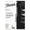 Retractable Permanent Marker, Extra-Fine Needle Tip, Assorted Colors, 8/Set