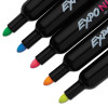 Neon Windows Dry Erase Marker, Broad Bullet Tip, Assorted Colors, 5/Pack