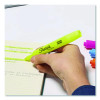 Tank Style Highlighters, Assorted Ink Colors, Chisel Tip, Assorted Barrel Colors, 5/Pack