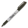 Fine Bullet Tip Permanent Marker, Black, Dozen