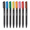 Art Pen Porous Point Pen, Stick, Fine 0.4 Mm, Assorted Ink And Barrel Colors, 8/Pack