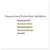 Pocket Style Highlighter Value Pack, Yellow Ink, Chisel Tip, Yellow Barrel, 36/Pack