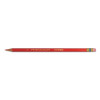 Col-Erase Pencil With Eraser, 0.7 Mm, 2B, Assorted Lead And Barrel Colors, Dozen