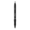 S-Gel High-Performance Gel Pen, Retractable, Fine 0.5 Mm, Black Ink, Black Barrel, Dozen