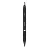 S-Gel High-Performance Gel Pen, Retractable, Medium 0.7 Mm, Black Ink, Black Barrel, Dozen