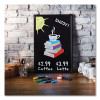 Wet-Erase Chalk Marker, Medium Bullet Tip, Assorted Colors, 5/Pack