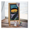Wet-Erase Chalk Marker, Medium Bullet Tip, Assorted Colors, 5/Pack
