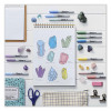 Mystic Gems Markers, Fine Bullet Tip, Assorted, 24/Pack