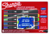 Creative Markers, Medium Bullet Tip, Assorted Colors, 5/Pack