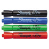 Flip Chart Marker, Broad Bullet Tip, Assorted Colors, 4/Set
