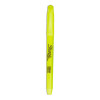 Pocket Style Highlighters, Fluorescent Yellow Ink, Chisel Tip, Yellow Barrel, Dozen