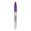 Fine Tip Permanent Marker, Fine Bullet Tip, Purple, Dozen