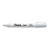 Permanent Paint Marker, Medium Bullet Tip, White