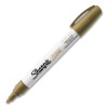 Permanent Paint Marker, Medium Bullet Tip, Gold