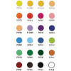 Premier Colored Pencil, 3 Mm, 2B, Assorted Lead And Barrel Colors, 24/Pack