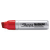 Magnum Permanent Marker, Broad Chisel Tip, Red