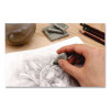 Design Kneaded Rubber Art Eraser, For Pencil Marks, Rectangular Block, Large, Gray
