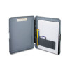 Workmate Storage Clipboard, 0.5" Clip Capacity, Holds 8.5 x 11 Sheets, Charcoal/Gray