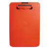 Slimmate Storage Clipboard, 0.5" Clip Capacity, Holds 8.5 x 11 Sheets, Red