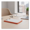Slimmate Storage Clipboard, 0.5" Clip Capacity, Holds 8.5 x 11 Sheets, Hi-Vis Orange