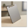 A-Holder Aluminum Form Holder, 0.5" Clip Capacity, Holds 8.5 x 11 Sheets, Silver