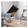 Redi-Rite Aluminum Storage Clipboard, 1" Clip Capacity, Holds 8.5 x 11 Sheets, Black