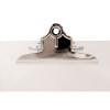 Recycled Plastic Clipboard With Ruler Edge, 1" Clip Capacity, Holds 8.5 x 11 Sheets, Clear