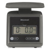 Electronic Postal Scale, 7 Lb Capacity, 5.5 x 5.2 Platform, Gray