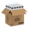 Compostable Paper Hot Cups, Proplanet Seal, 8 Oz, White/Green, 1,000/Carton