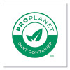 Compostable Paper Hot Cups, 8 Oz, White/Green, 50/Pack