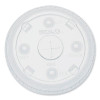 Pete Plastic Flat Straw-Slot Cold Cup Lids, Fits 12 Oz To 24 Oz Cold Cups, Plastic, Clear, 1,000/Carton