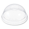 Plastic Dome Lid, Fits 7 Oz Cold Cups, Clear, 2,500/Carton