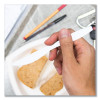 Impress Heavyweight Full-Length Polystyrene Cutlery, Knife, Plastic, White, 100/Box, 10 Boxes/Carton