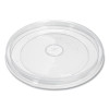 Polypropylene Vented Food Container Lids, Recessed, For 32 Oz Food Containers, Clear, Plastic, 1,000/Carton