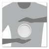 Bare Eco-Forward Clay-Coated Paper Plate, Proplanet Seal, Mediumweight, 6" Dia, White/Brown/Green, 1,000/Carton