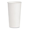 Double-Sided Poly (Dsp) Paper Cold Cups, 21 Oz, White, 1,000/Carton