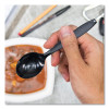 Reliance Mediumweight Cutlery, Soup Spoon, Plastic, Black, 1,000/Carton