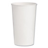 Double Sided Poly (Dsp) Paper Cold Cups, 44 Oz, White, 500/Carton