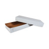 Donut Trays, 23 x 12 x 3, White, Paper, 50/Bundle