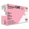 Latex Examination Gloves, Powder-Free, Medium, 5 Mil Thick, 9.45" Long, Cream, 100/Box, 10 Boxes/Carton