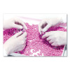Latex Examination Gloves, Powder-Free, Large, 5 Mil Thick, 9.45" Long, Cream, 100/Box, 10 Boxes/Carton